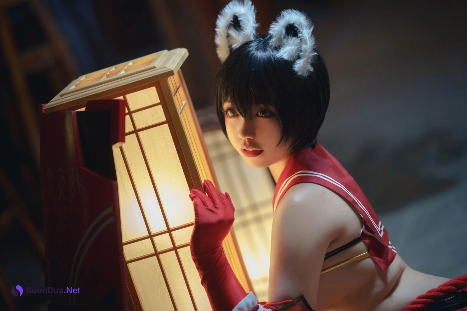 Ganlory 啊日日 Cosplay 春日ツバキ Kasuga Tsubaki - Photo 16