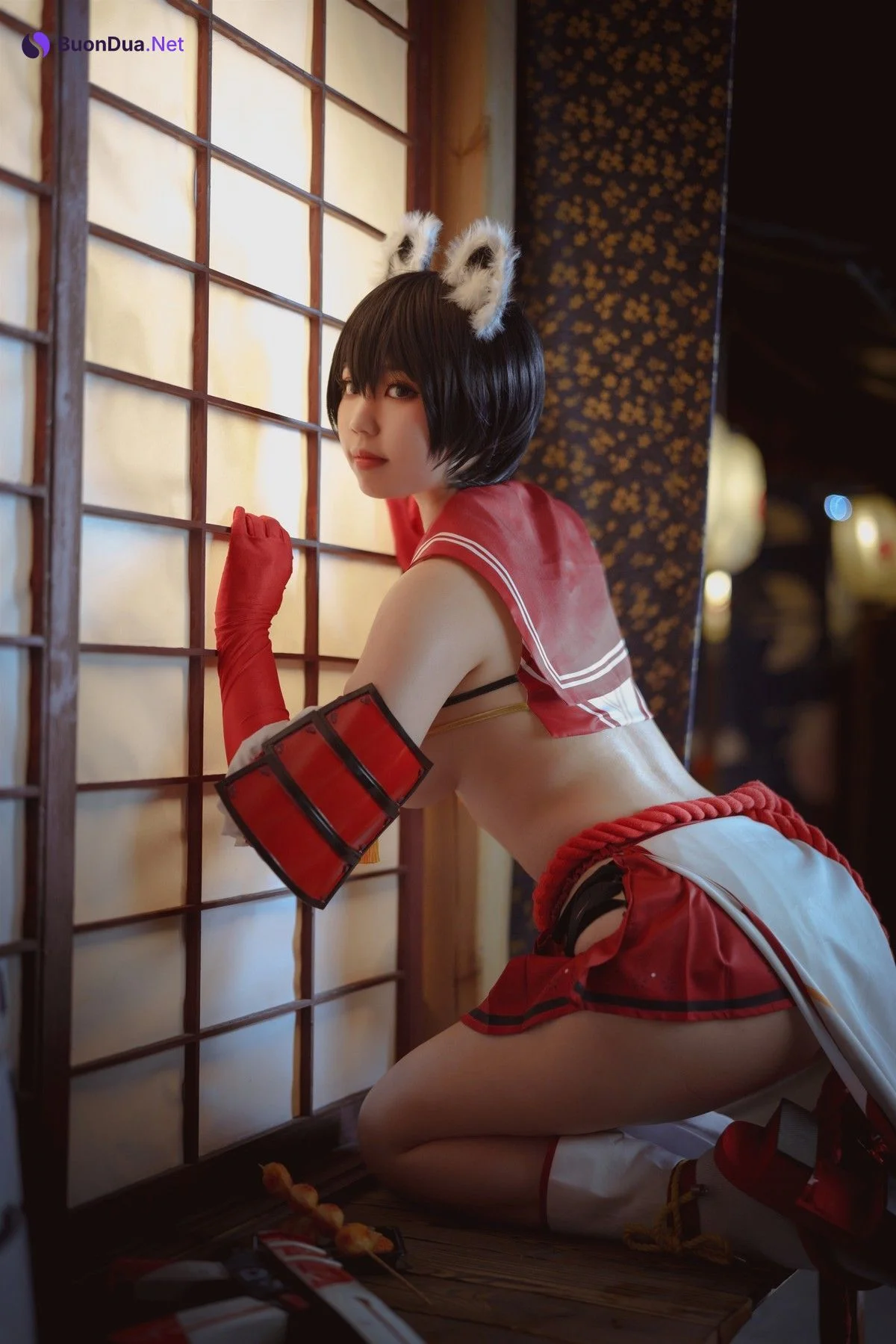 Ganlory 啊日日 Cosplay 春日ツバキ Kasuga Tsubaki - Photo 18