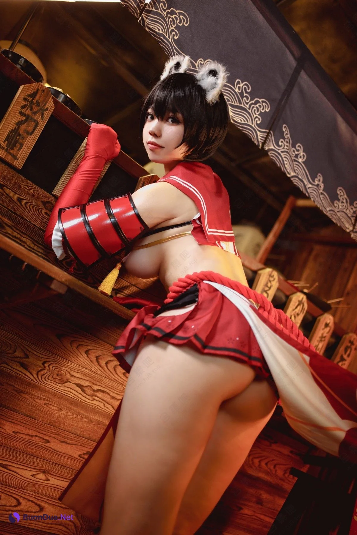 Ganlory 啊日日 Cosplay 春日ツバキ Kasuga Tsubaki - Photo 2