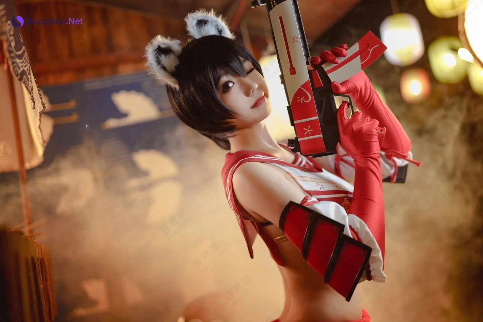 Ganlory 啊日日 Cosplay 春日ツバキ Kasuga Tsubaki - Photo 6