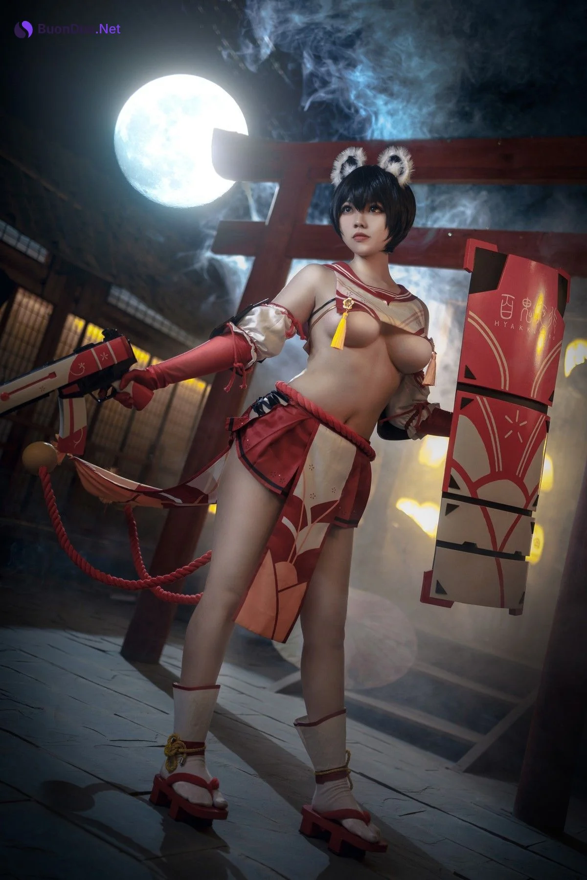 Ganlory 啊日日 Cosplay 春日ツバキ Kasuga Tsubaki - Photo 7