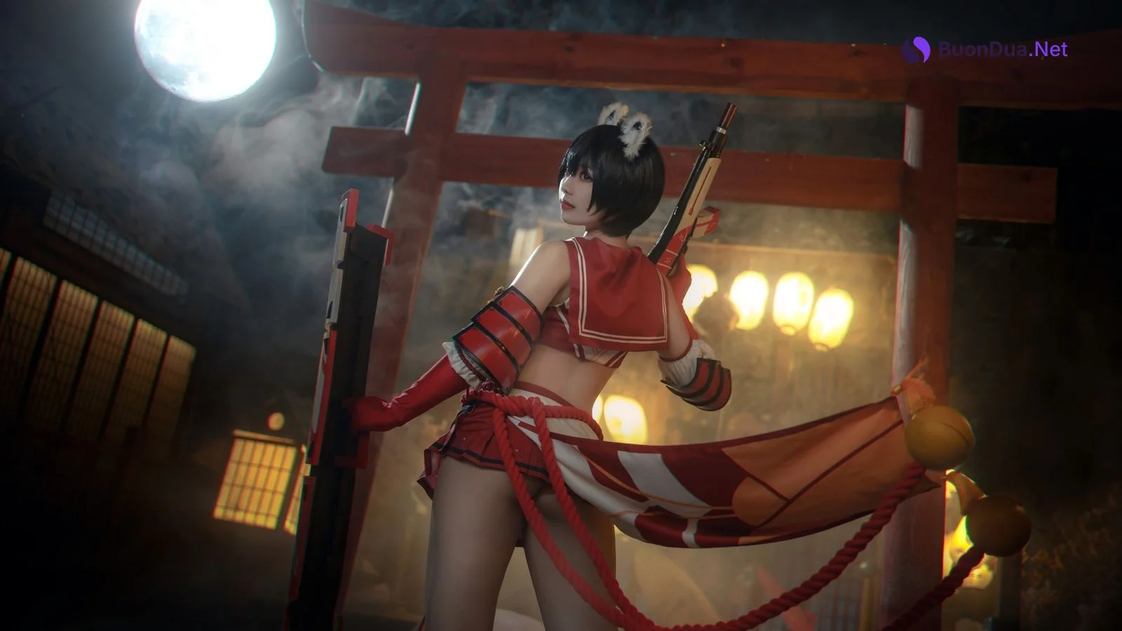 Ganlory 啊日日 Cosplay 春日ツバキ Kasuga Tsubaki - Photo 9