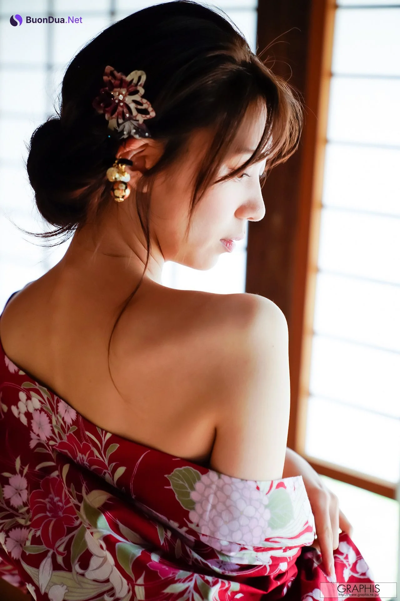 河合あすな 山岸逢花, [Graphis] SPECIAL! Mixture Gallery 「浴衣ギャラリー Yukata Gallery」 Set.04 - Photo 13
