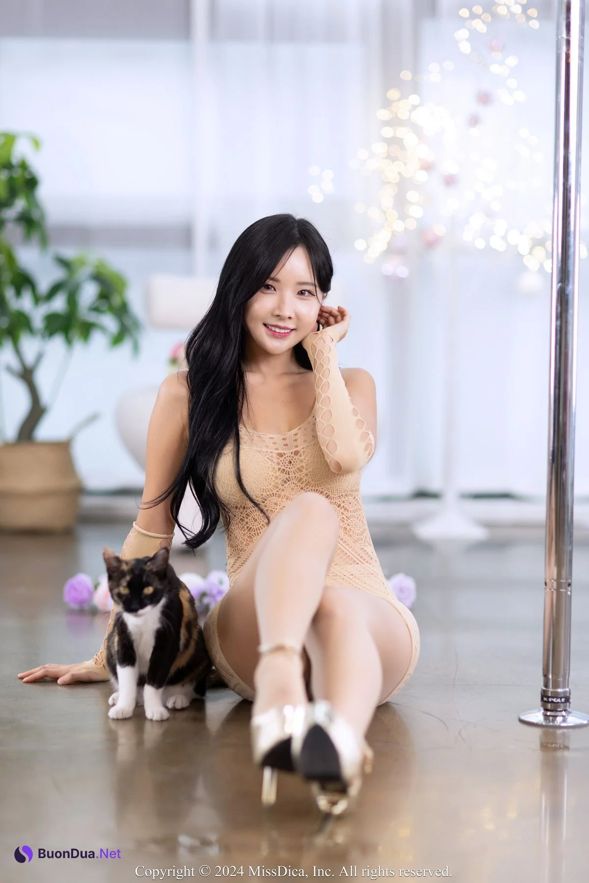 Habin 하빈, MissDica Vol.10 ‘Supple Knit Waves’ Set.01 - Photo 12