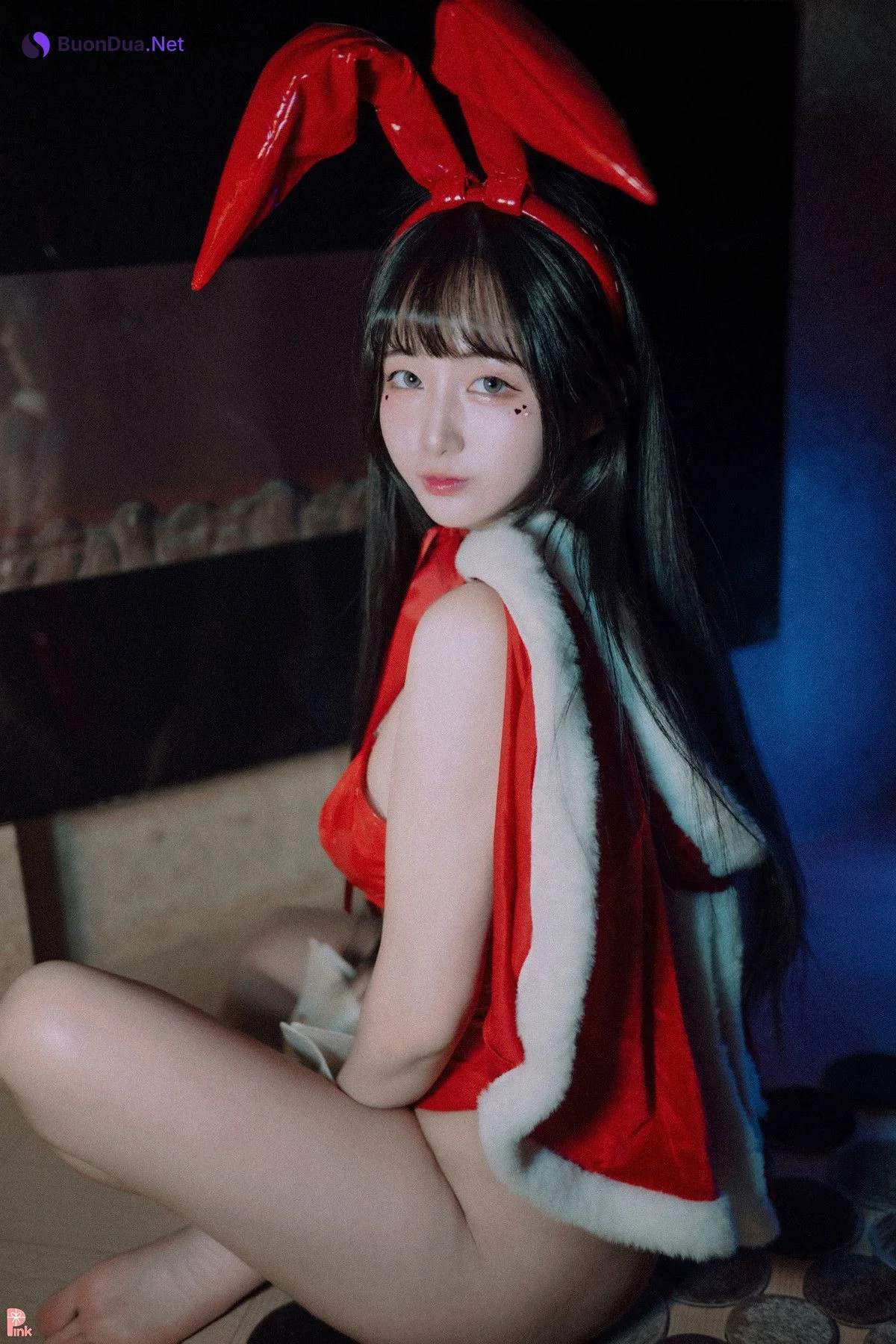 Han Jina 한지나, PINK ‘Bunny Girl’ Set.01 - รูปภาพ 18
