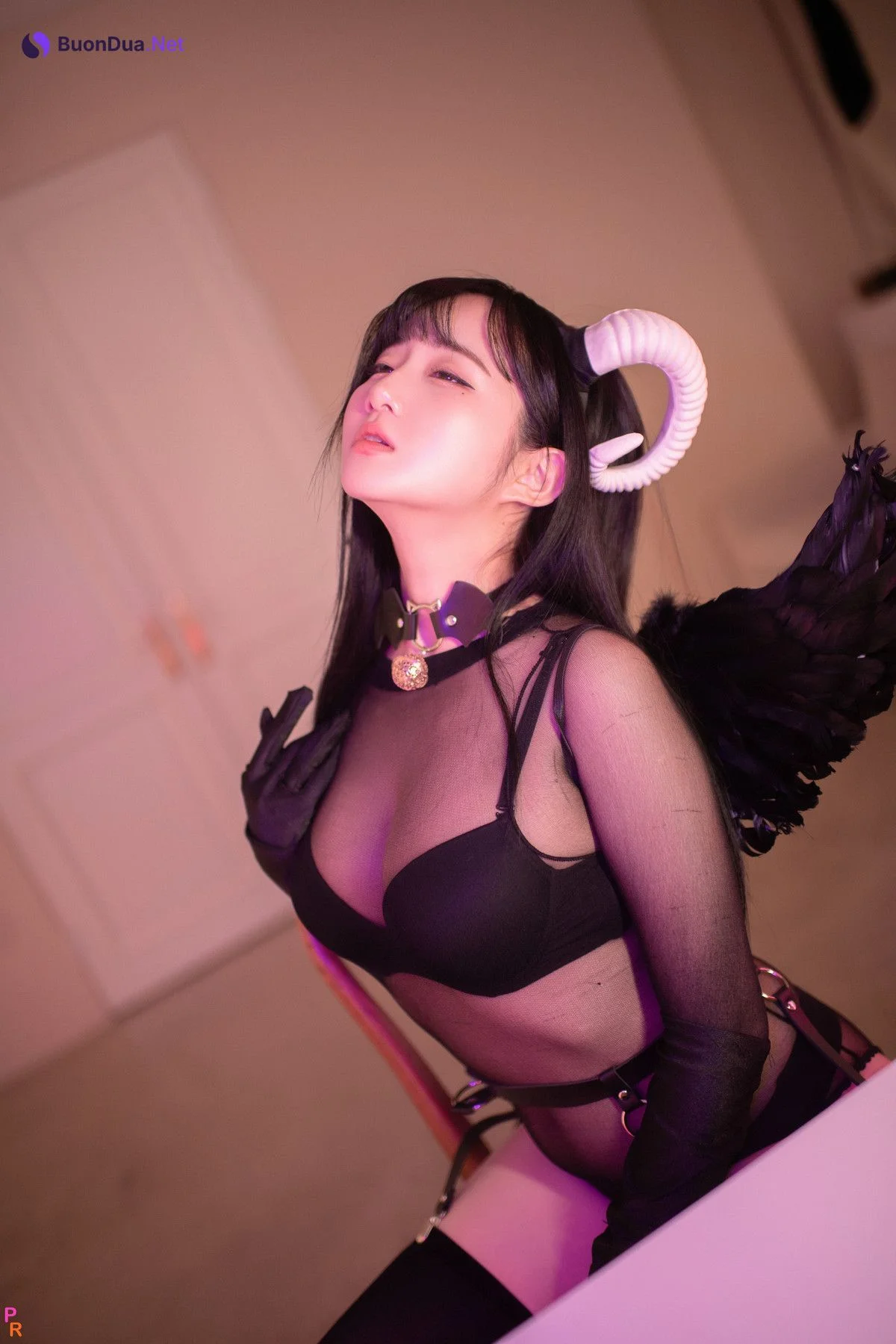 Han Jina 한지나, [PINK] Succubus Set.01 - Photo 15