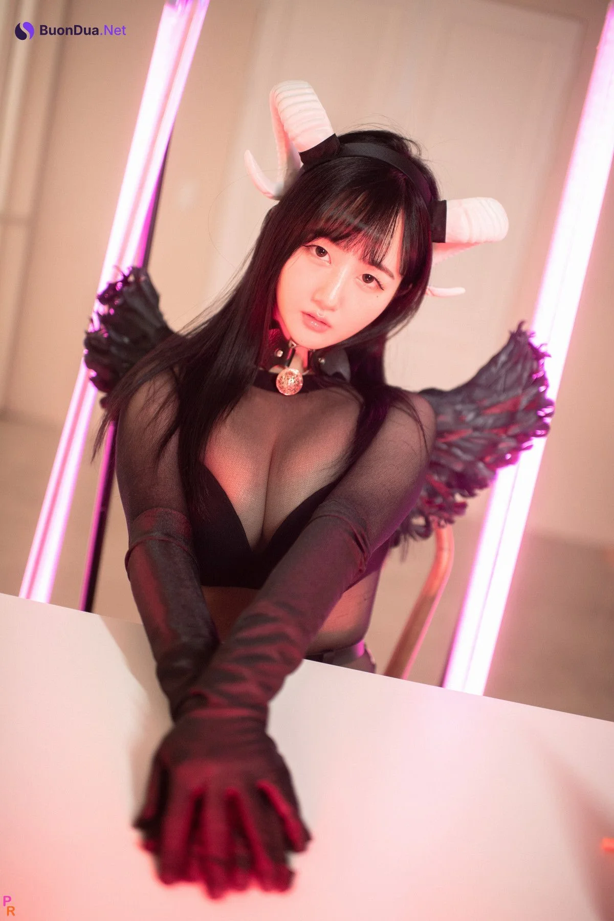 Han Jina 한지나, [PINK] Succubus Set.01 - Photo 7