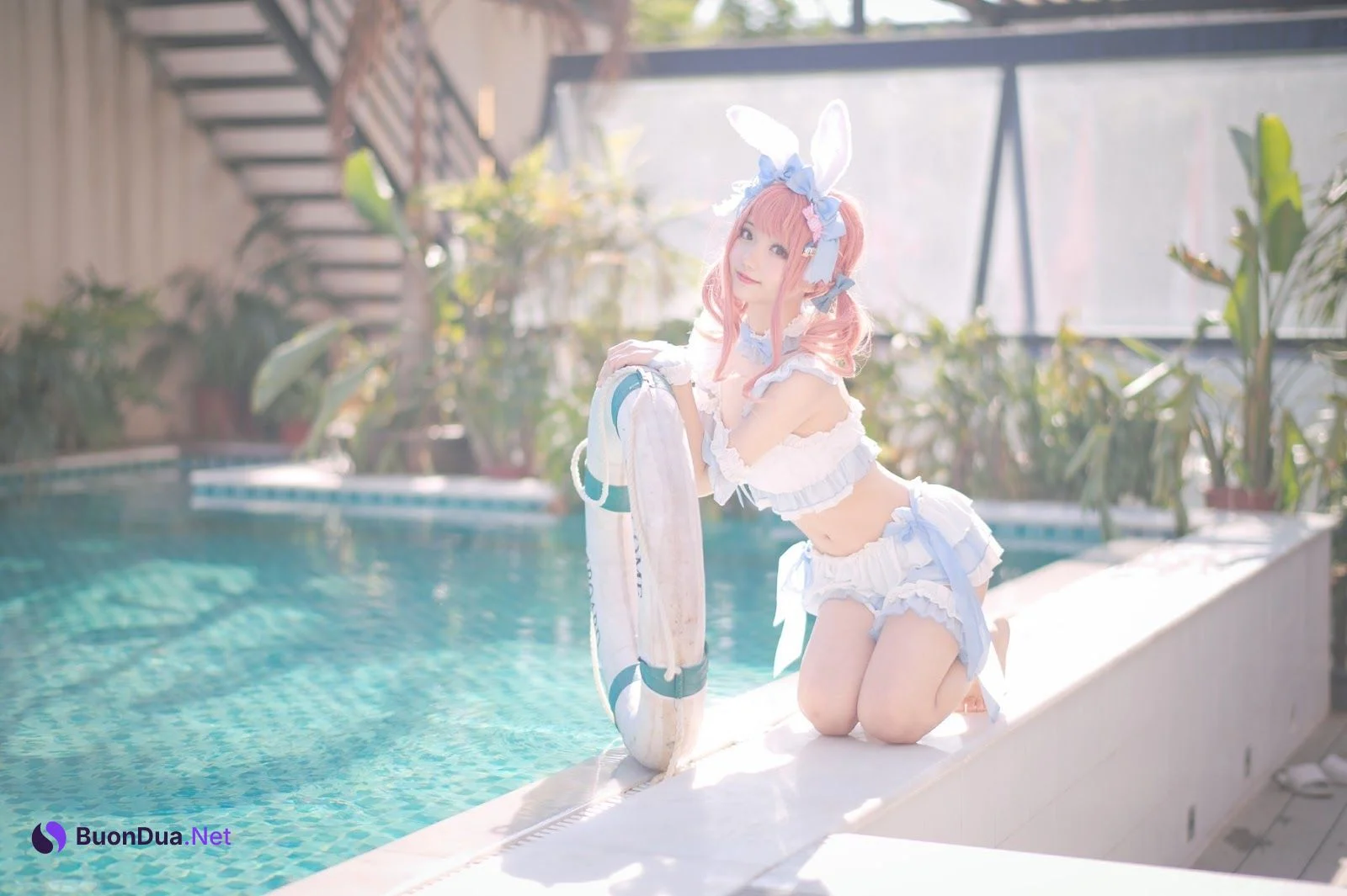 [花柒Hana] 夏日甜芯 泳装 - 写真 11