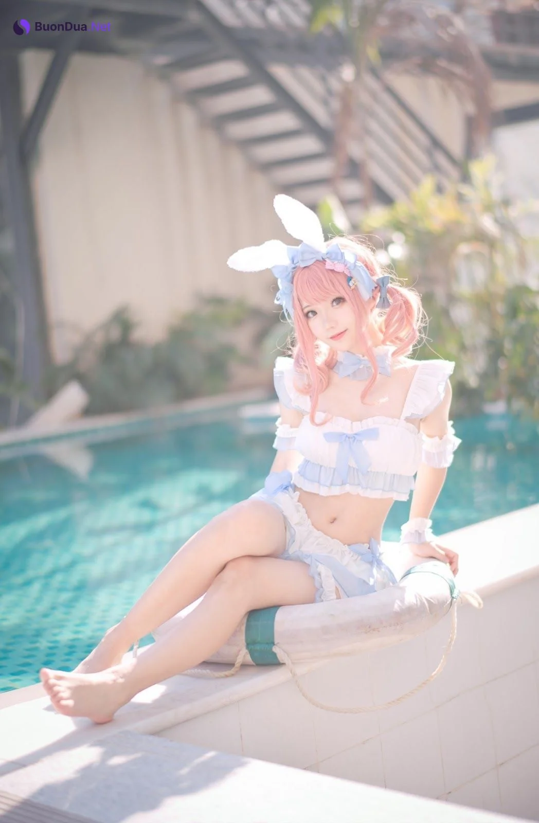 [花柒Hana] 夏日甜芯 泳装 - 写真 14