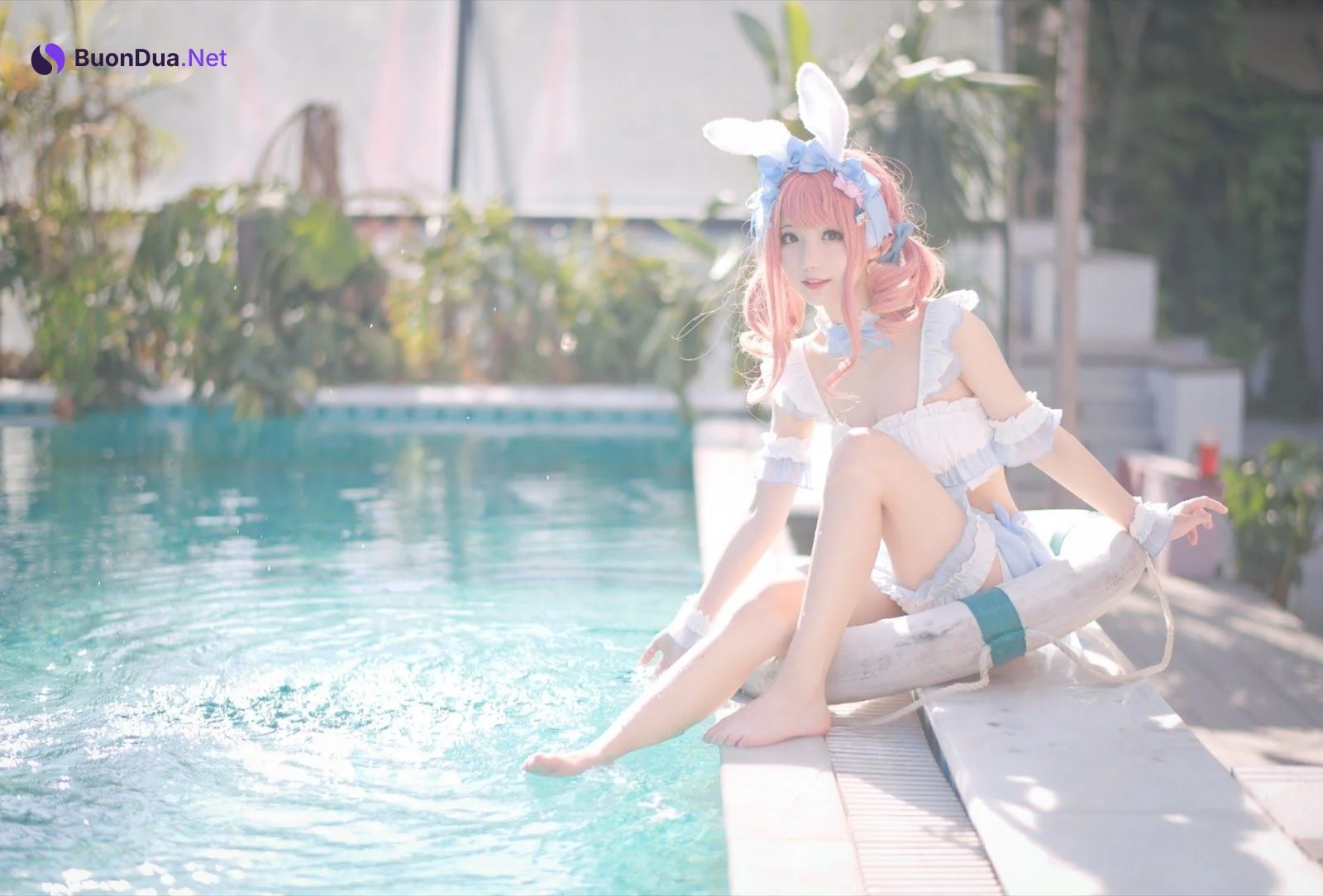 [花柒Hana] 夏日甜芯 泳装 - 写真 16
