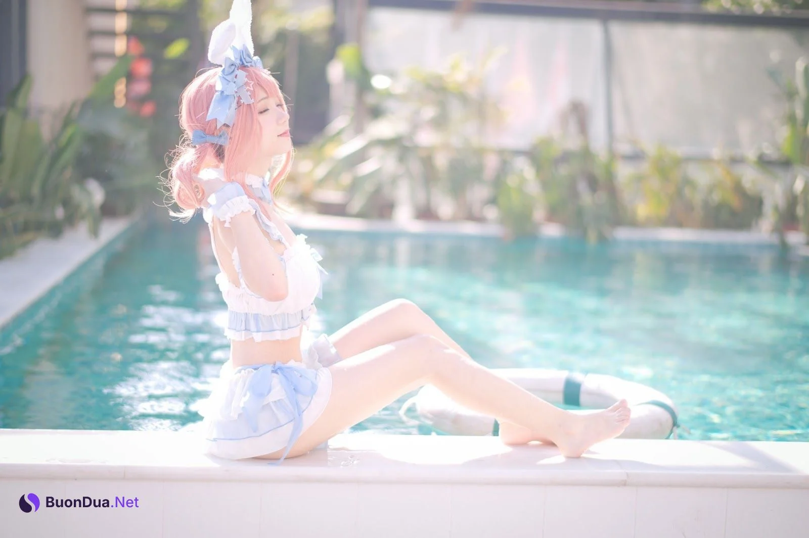 [花柒Hana] 夏日甜芯 泳装 - 写真 20