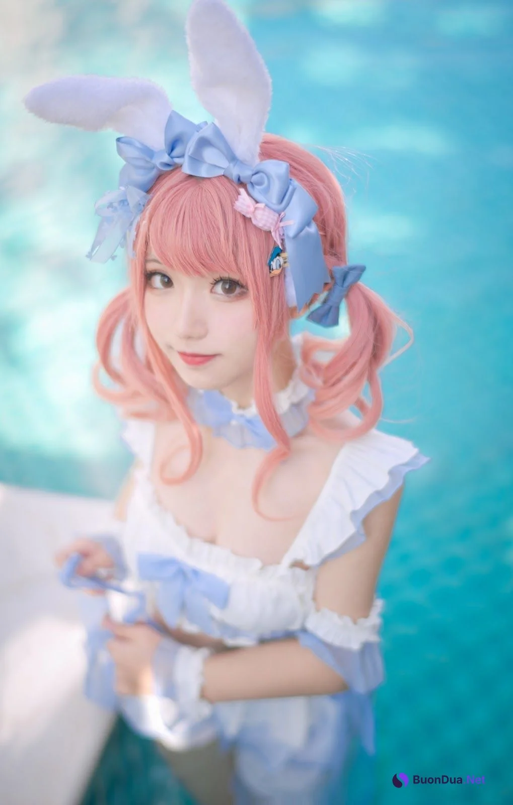 [花柒Hana] 夏日甜芯 泳装 - 写真 3