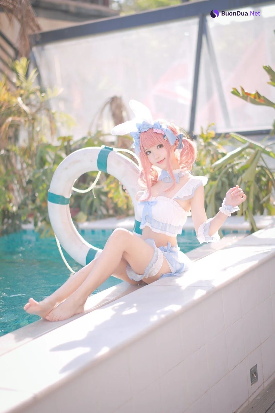 [花柒Hana] 夏日甜芯 泳装 - 写真 6