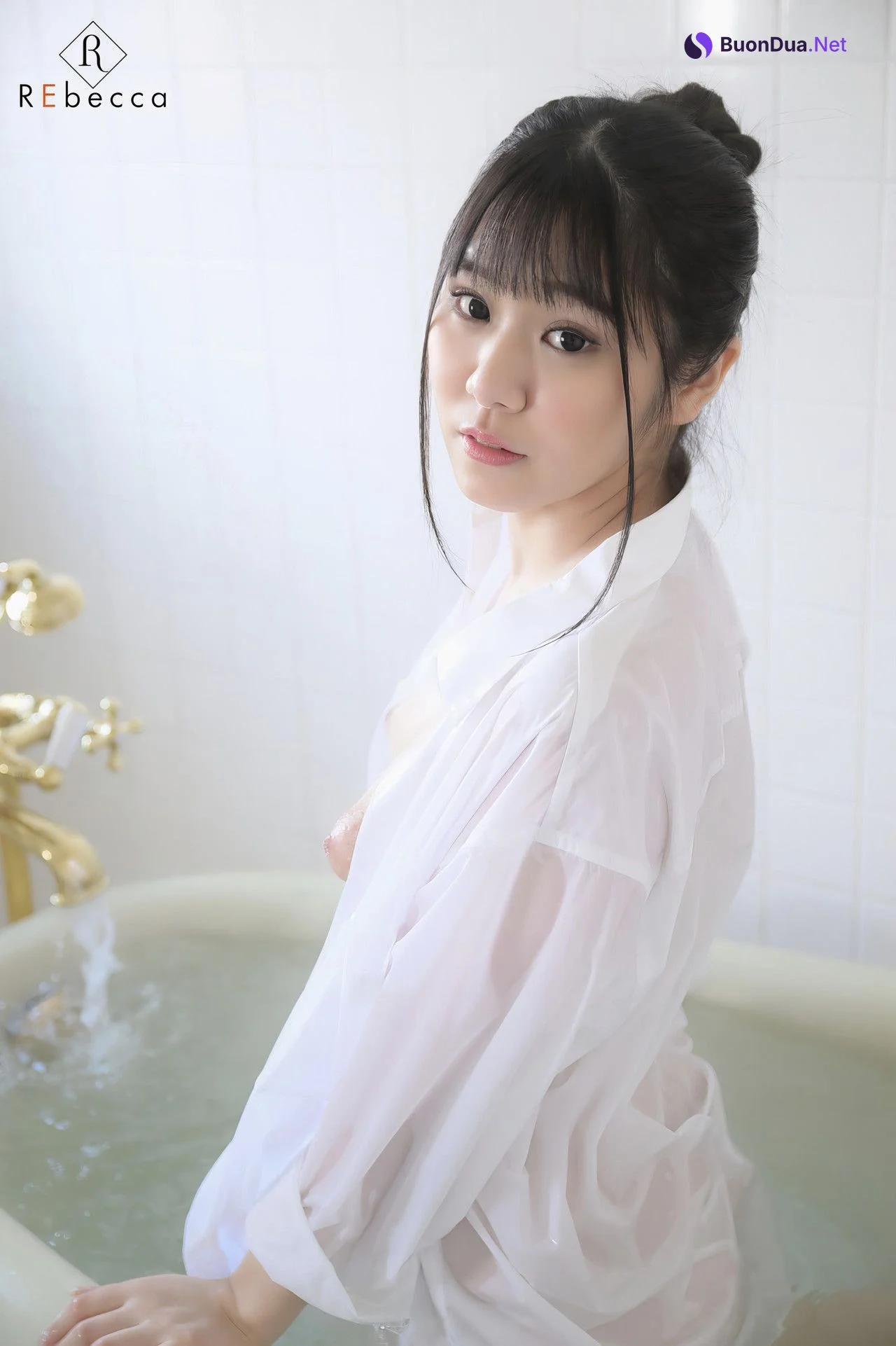 Hanano Amano 天野花乃, Rebecca デジタル写真集 [Virgin Nude 初裸] Set.03 - Photo 14