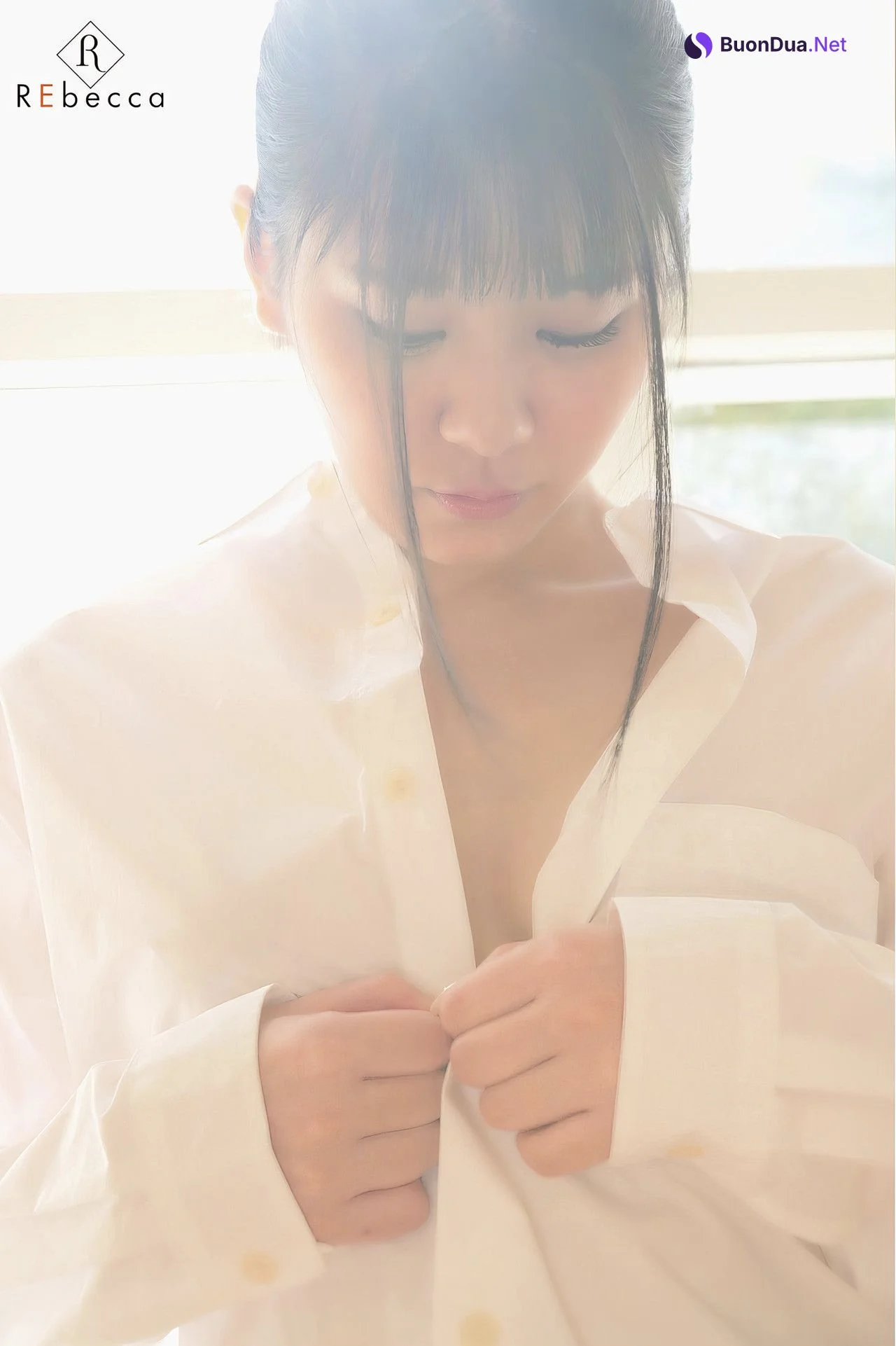 Hanano Amano 天野花乃, Rebecca デジタル写真集 [Virgin Nude 初裸] Set.03 - Photo 3