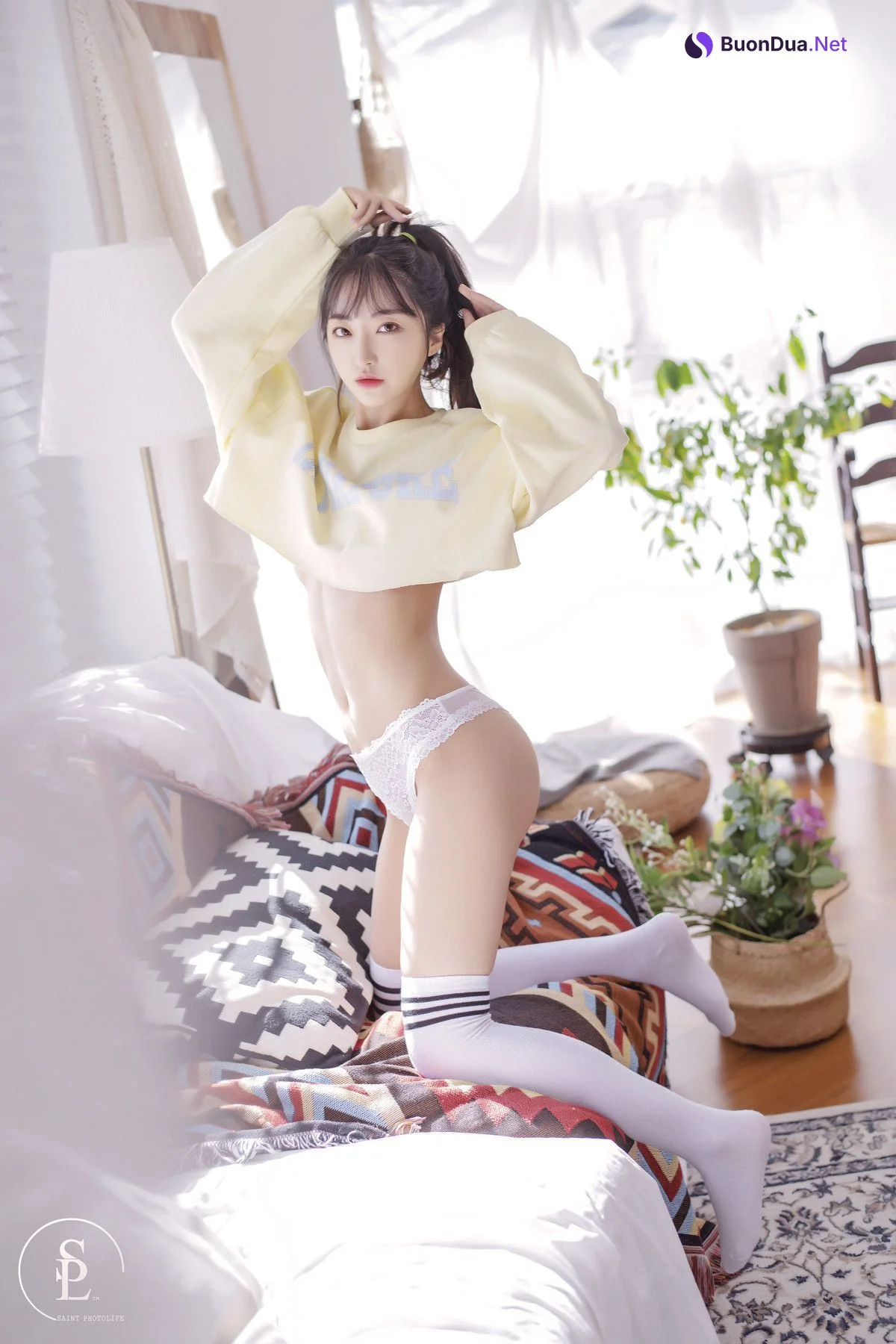 HaNari 하나리, [SAINT Photolife] HaNari Vol.2 – Set.02 - Photo 3