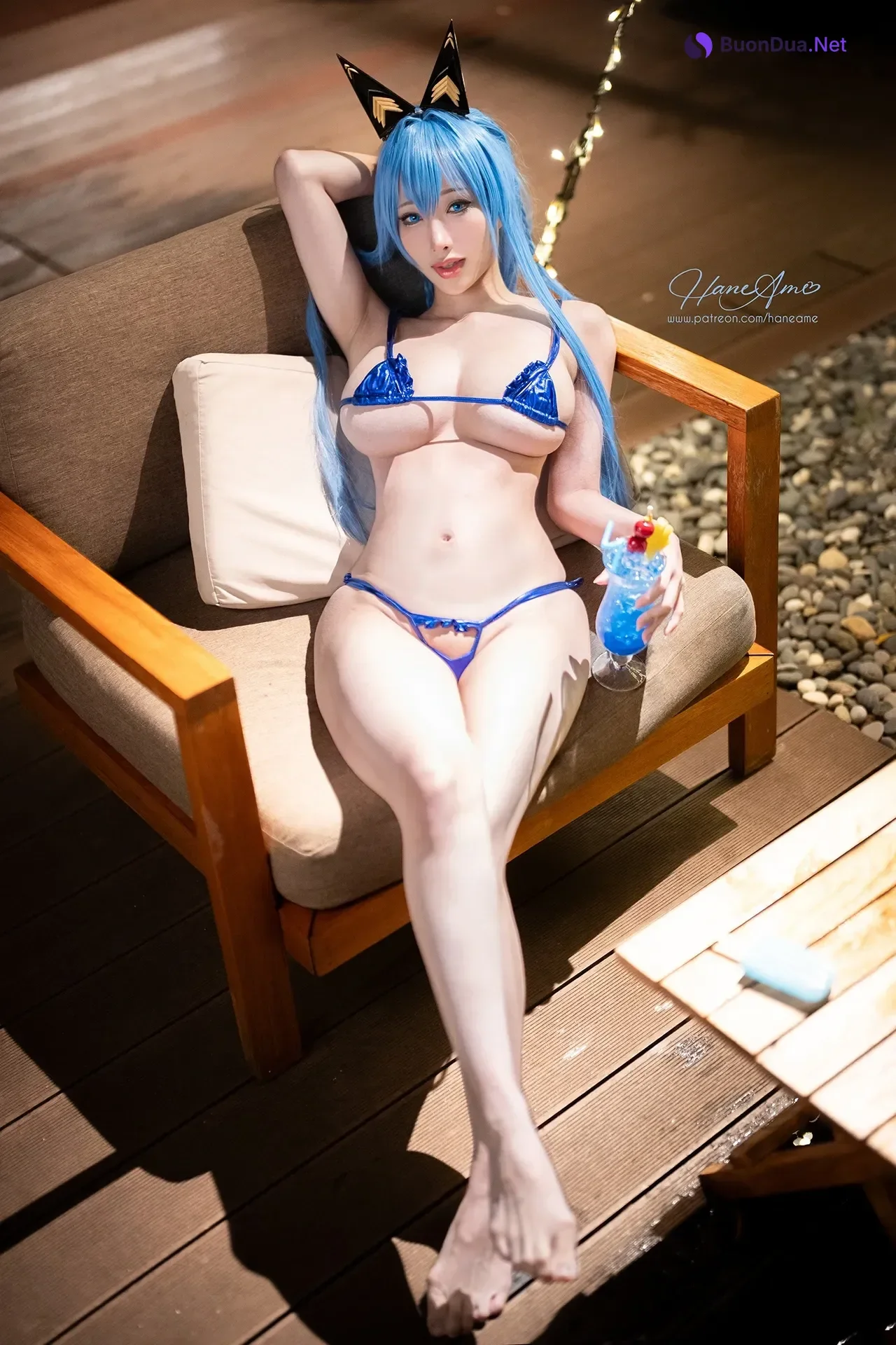 Hane Ame 雨波, 写真 NIKKE HELM SU小妹妹ER 海倫 夏日泳裝 - Photo 13