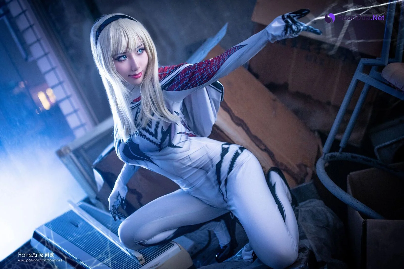 [HaneAme 雨波] Spider Gwen Venom - Photo 4