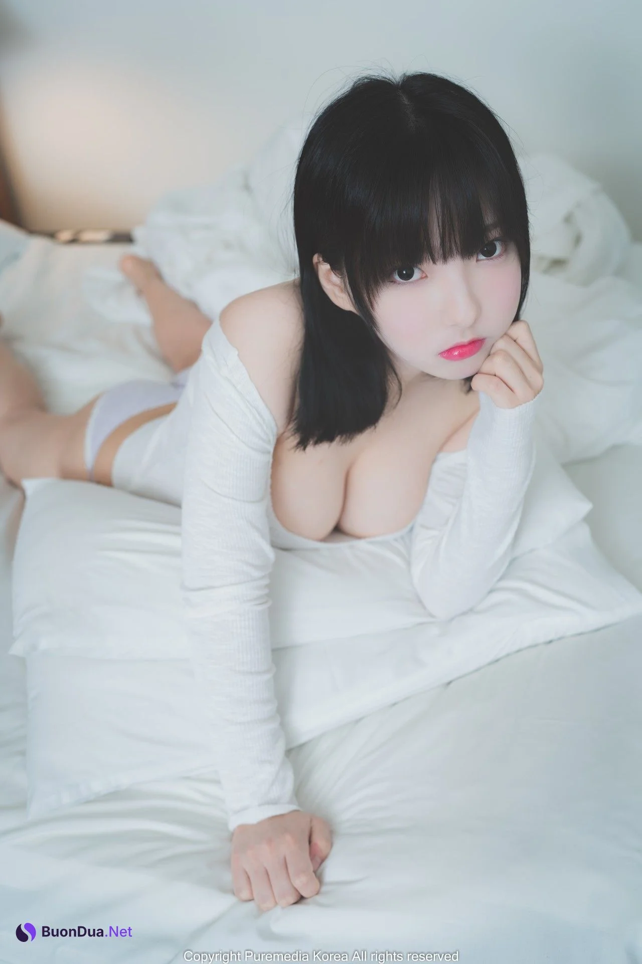 Hansom 한솜, [PURE MEDIA] Vol.122 누드 디지털화보 Set.01 - Photo 12