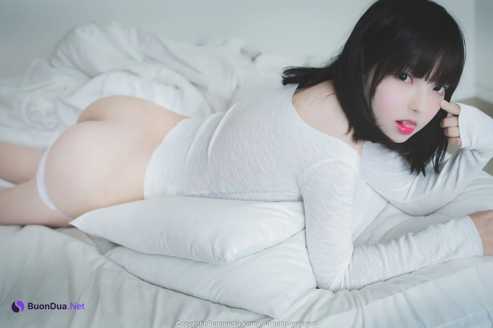 Hansom 한솜, [PURE MEDIA] Vol.122 누드 디지털화보 Set.01 - Photo 14