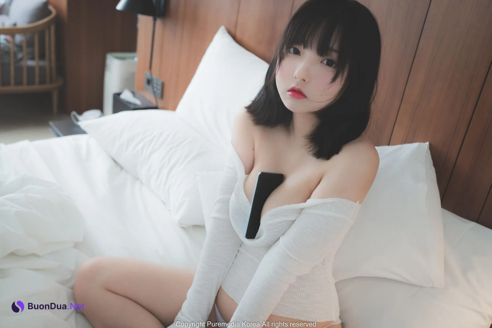 Hansom 한솜, [PURE MEDIA] Vol.122 누드 디지털화보 Set.01 - Photo 6