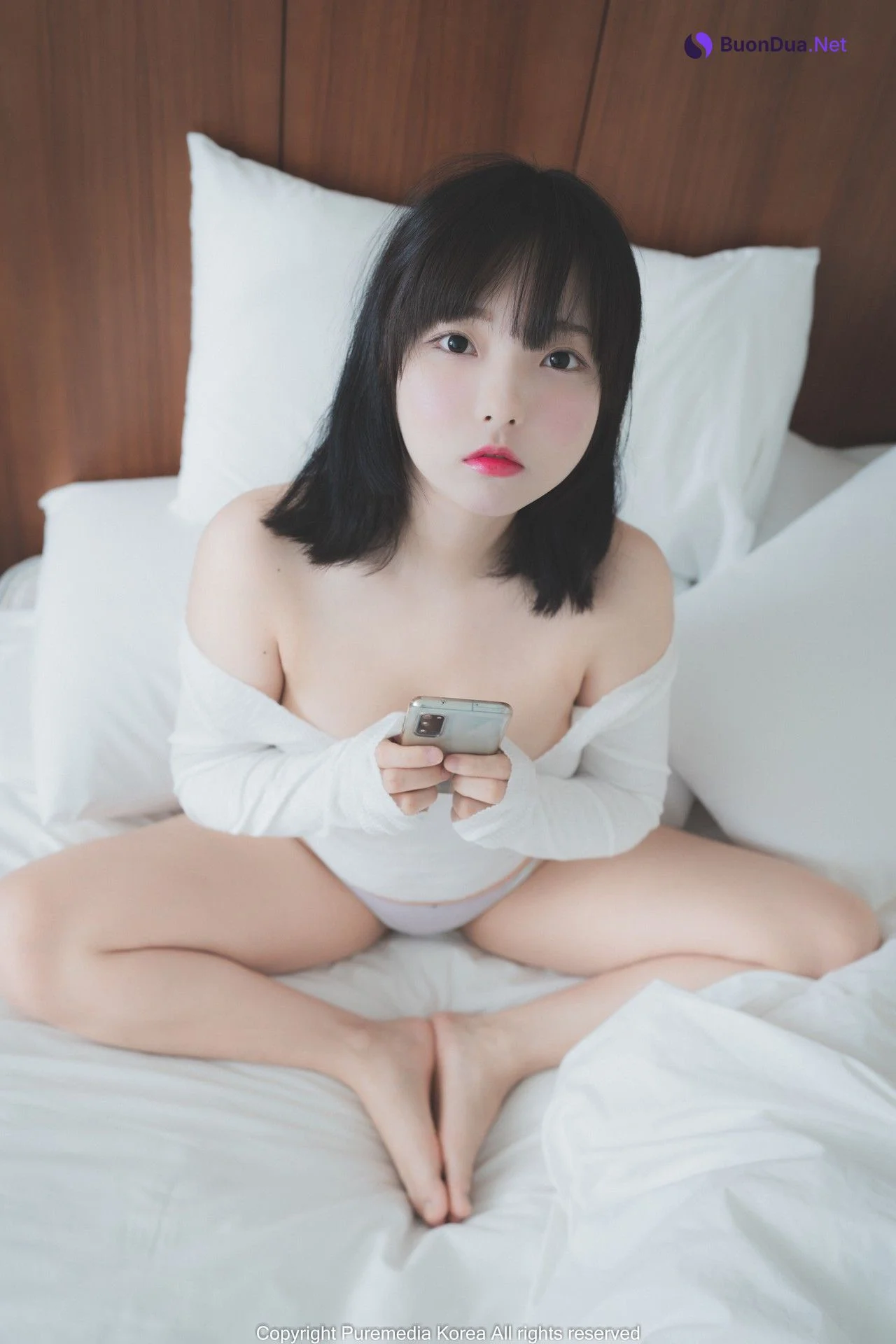 Hansom 한솜, [PURE MEDIA] Vol.122 누드 디지털화보 Set.01 - Photo 7