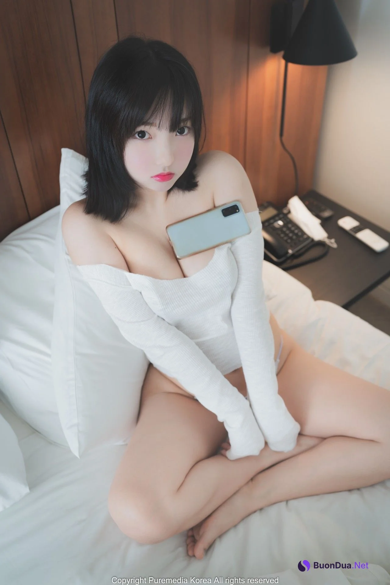 Hansom 한솜, [PURE MEDIA] Vol.122 누드 디지털화보 Set.01 - Photo 8