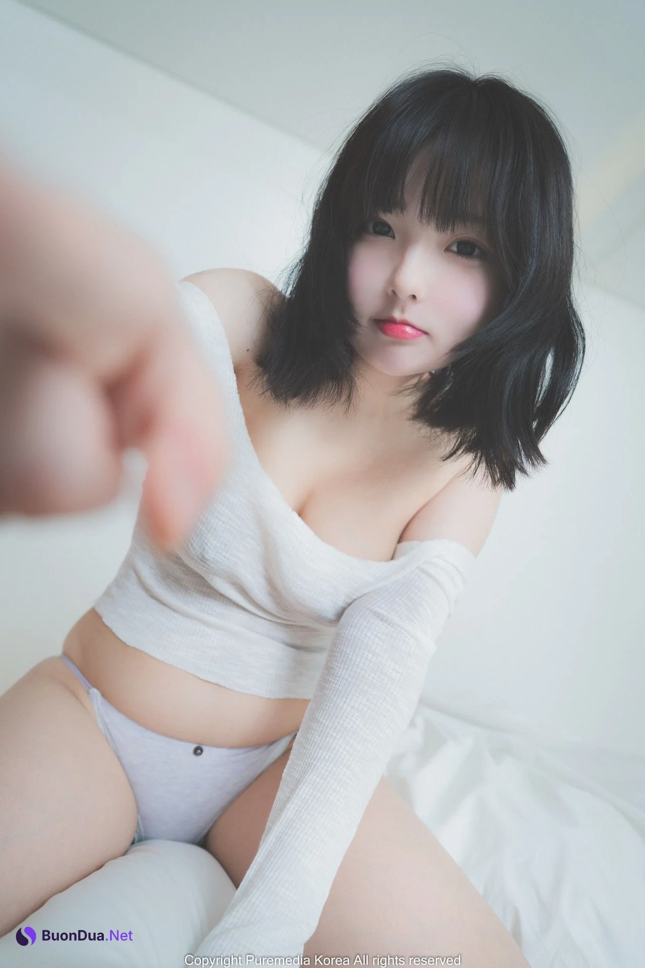 Hansom 한솜, [PURE MEDIA] Vol.122 누드 디지털화보 Set.01 - Photo 9