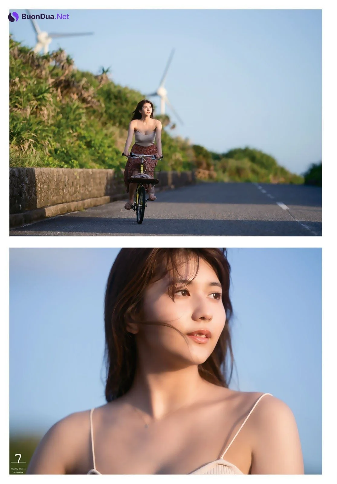 Haruka Arai 新井遥, Shonen Magazine 2021 No.50 (週刊少年マガジン 2021年50号) - Photo 8