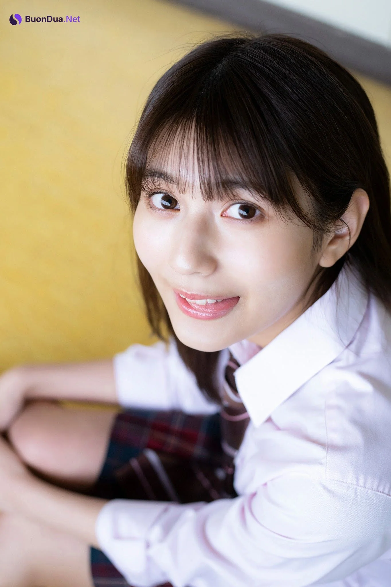 Haruka Arai 新井遥, ヤンマガWeb 新井遥inスクールガール 青山裕企が撮るミスマガ2020 Set.01 - Photo 6