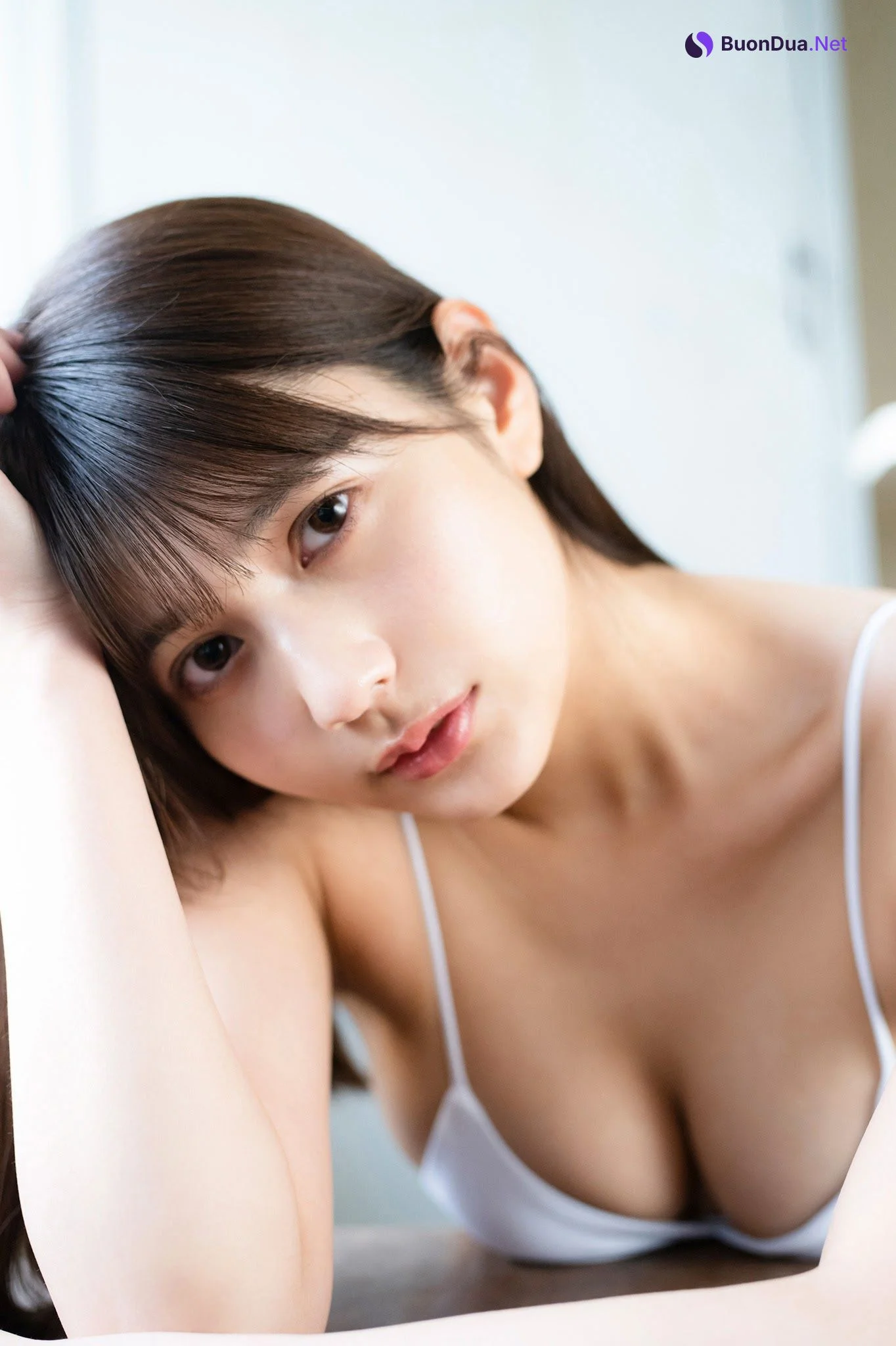Haruka Arai 新井遥, ヤンマガWeb 新井遥inスクールガール 青山裕企が撮るミスマガ2020 Set.02 - Photo 5