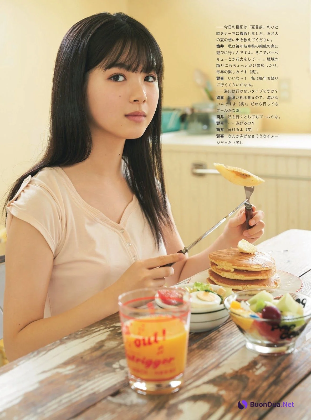 Haruka Kaki 賀喜遥香, Ayame Tsutsui 筒井あやめ, ENTAME 2019.09 (月刊エンタメ 2019年9月号) - Photo 9