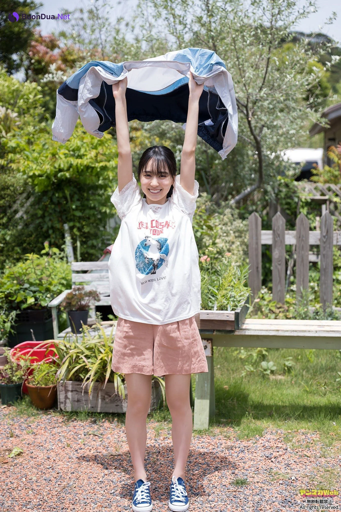Haruka Kaki 賀喜遥香, ヤンマガWeb 坂道ネクストジェネレーション＋ Set.01 - Photo 6