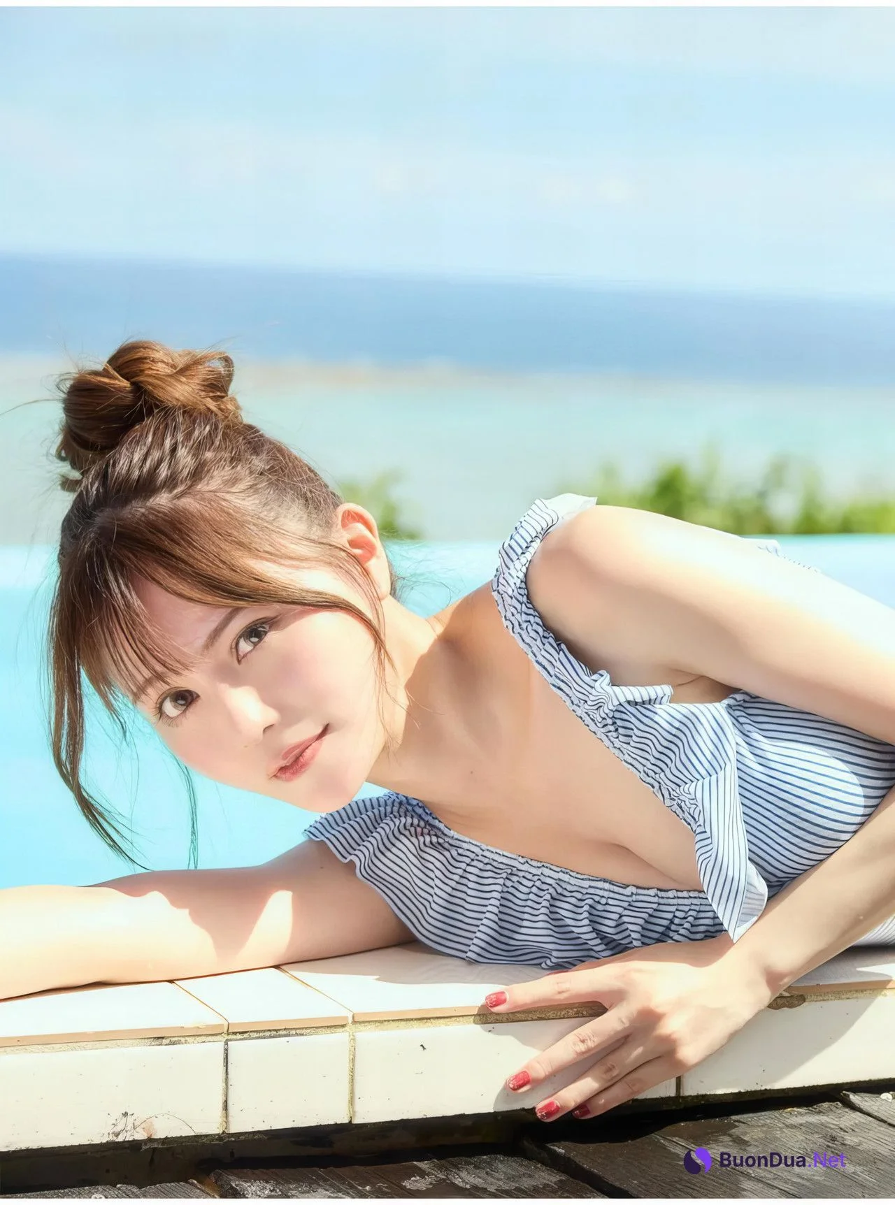 Haruka Komiyama 込山榛香, デジタル写真集 [ターコイズブルーの誘惑] Set.01 - Photo 16