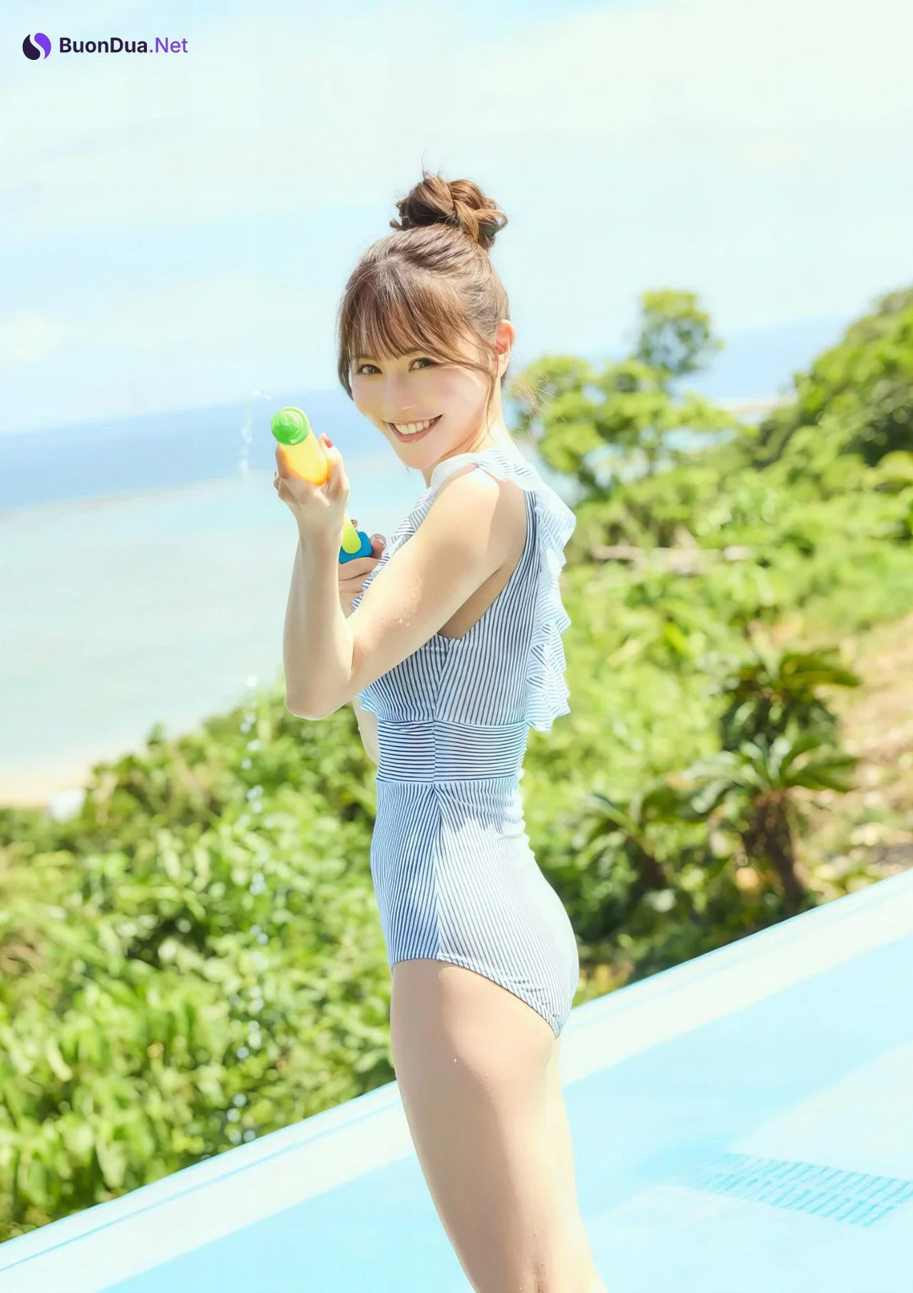 Haruka Komiyama 込山榛香, デジタル写真集 [ターコイズブルーの誘惑] Set.01 - Photo 19