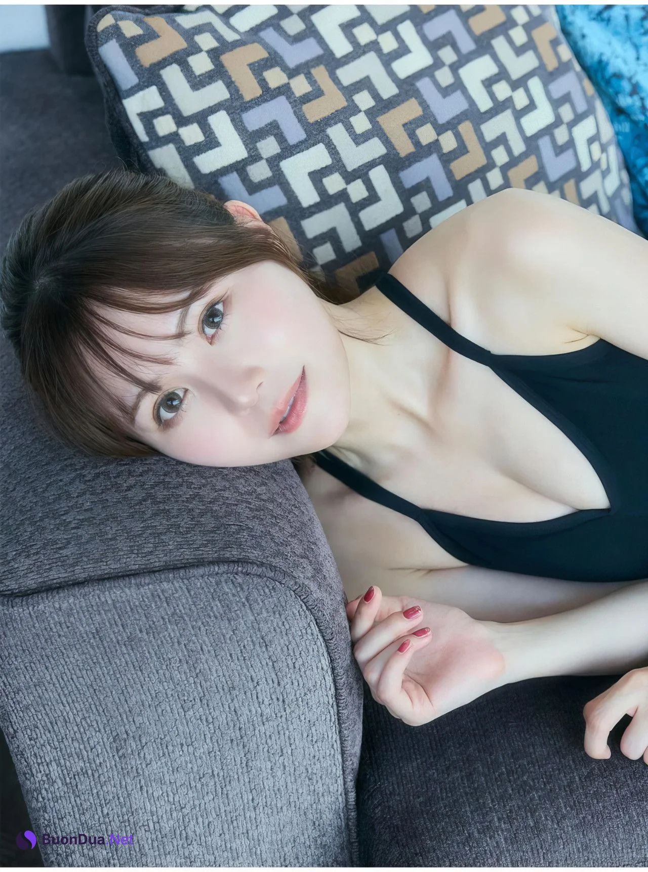 Haruka Komiyama 込山榛香, デジタル写真集 [ターコイズブルーの誘惑] Set.02 - รูปภาพ 7