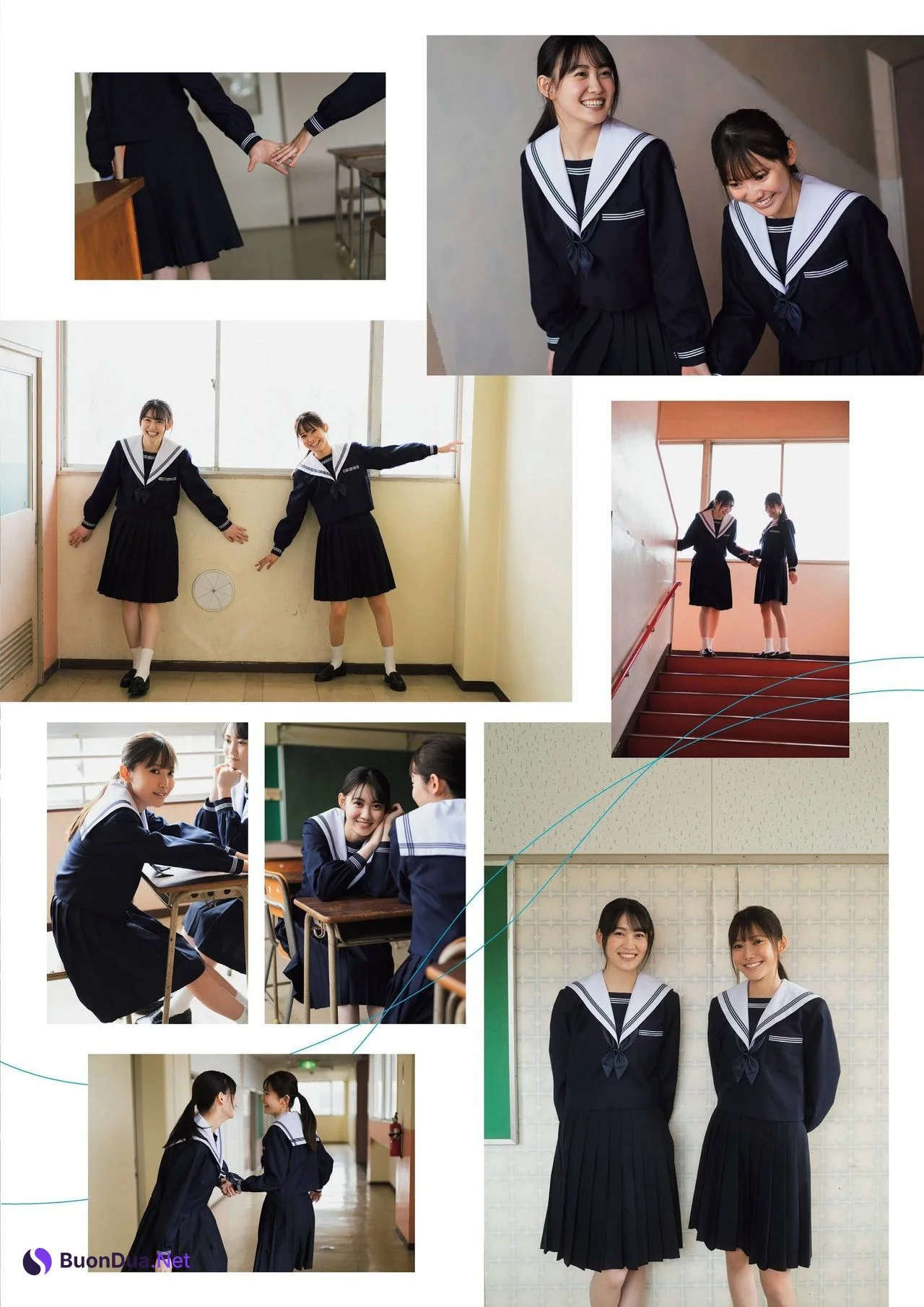 Haruka Kuromi 黒見明香, Miyu Matsuo 松尾美佑, FLASHスペシャル グラビアBEST2021年春号 - Photo 11