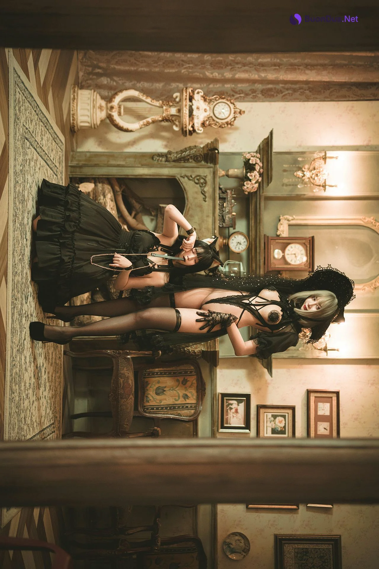 Haruka_175 ハルカ, 落落Raku, 魔女と黒猫 The Witch and Black Cat - Photo 7