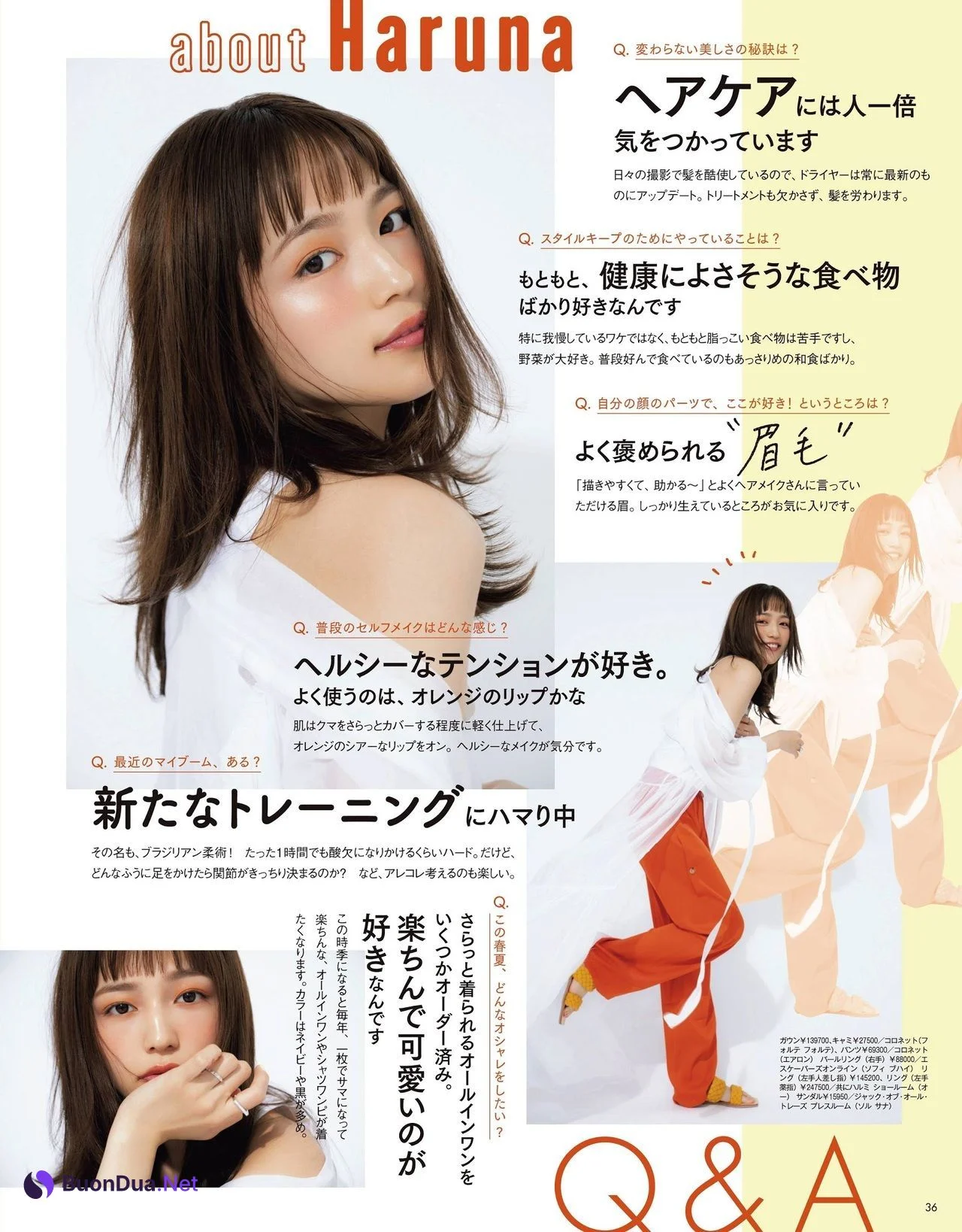 Haruna Kawaguchi 川口春奈, VoCE Magazine 2021.06 - Photo 5
