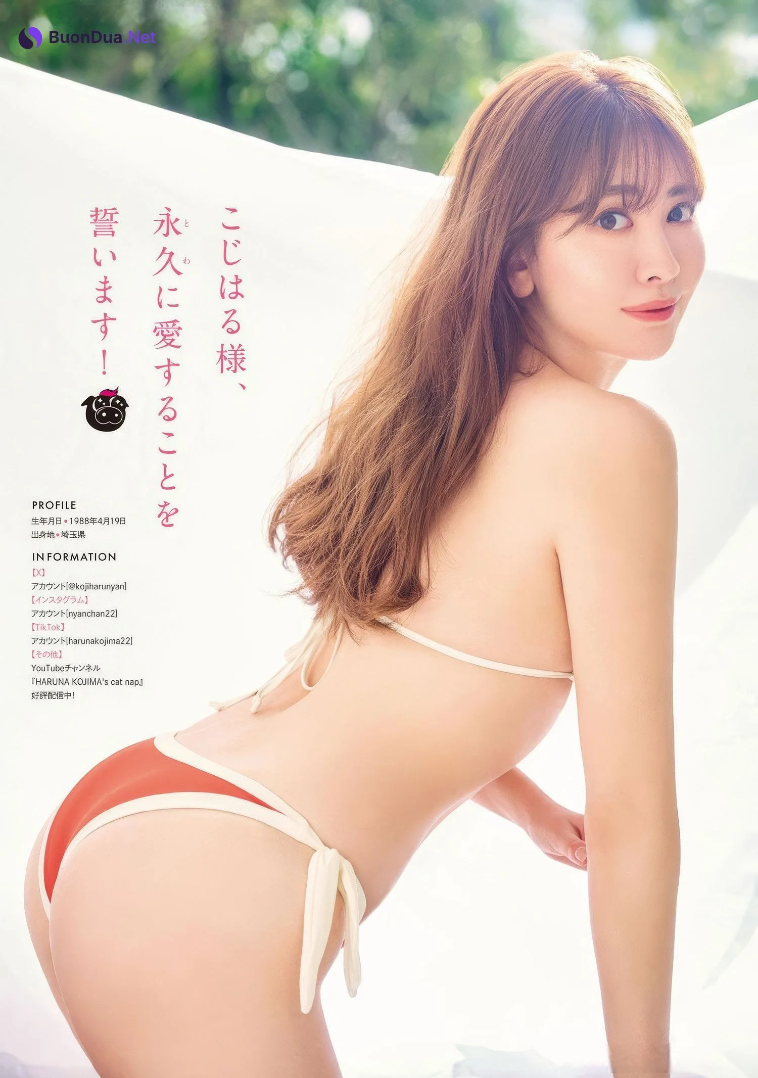 Haruna Kojima 小嶋陽菜, Gekkan Young Magazine 2025 No.03 (月刊ヤングマガジン 2025年3号) - รูปภาพ 6