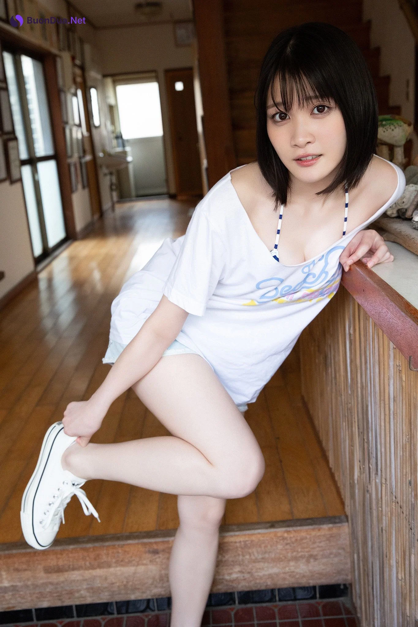 Hayaka Igarashi 五十嵐早香, FRIDAYデジタル写真集 [Ｆカップあるんですッ！ Vol.1 海の家の可愛すぎるアルバイト編] Set.01 - Photo 4
