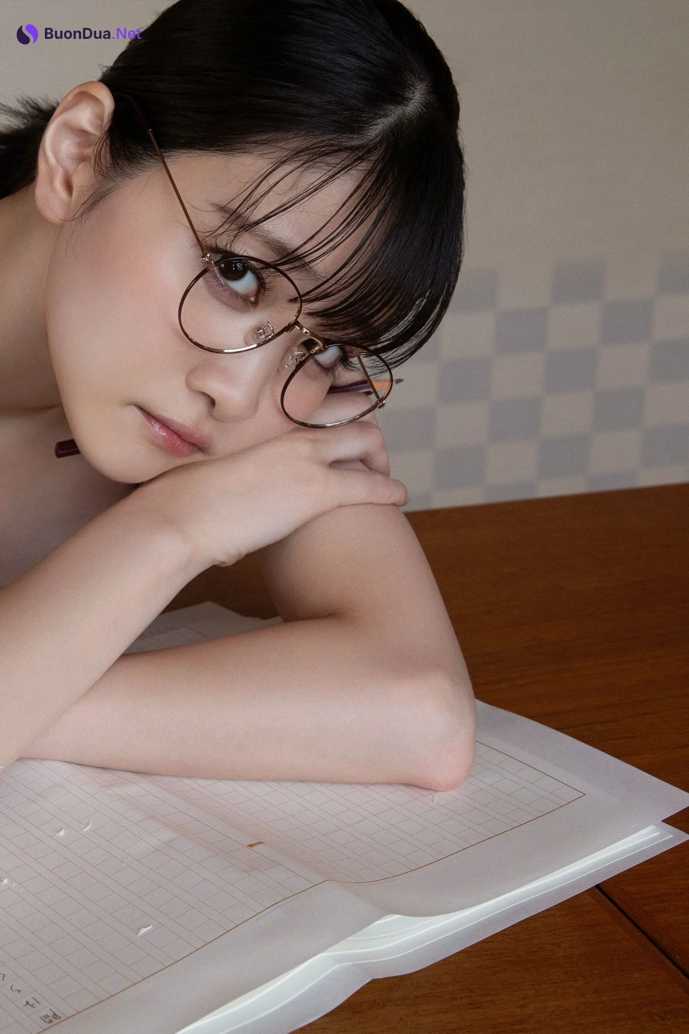 Hayaka Igarashi 五十嵐早香, FRIDAYデジタル写真集 [Ｆカップあるんですッ！ Vol2 締め切り直前！はやか先生編] Set.01 - Photo 8