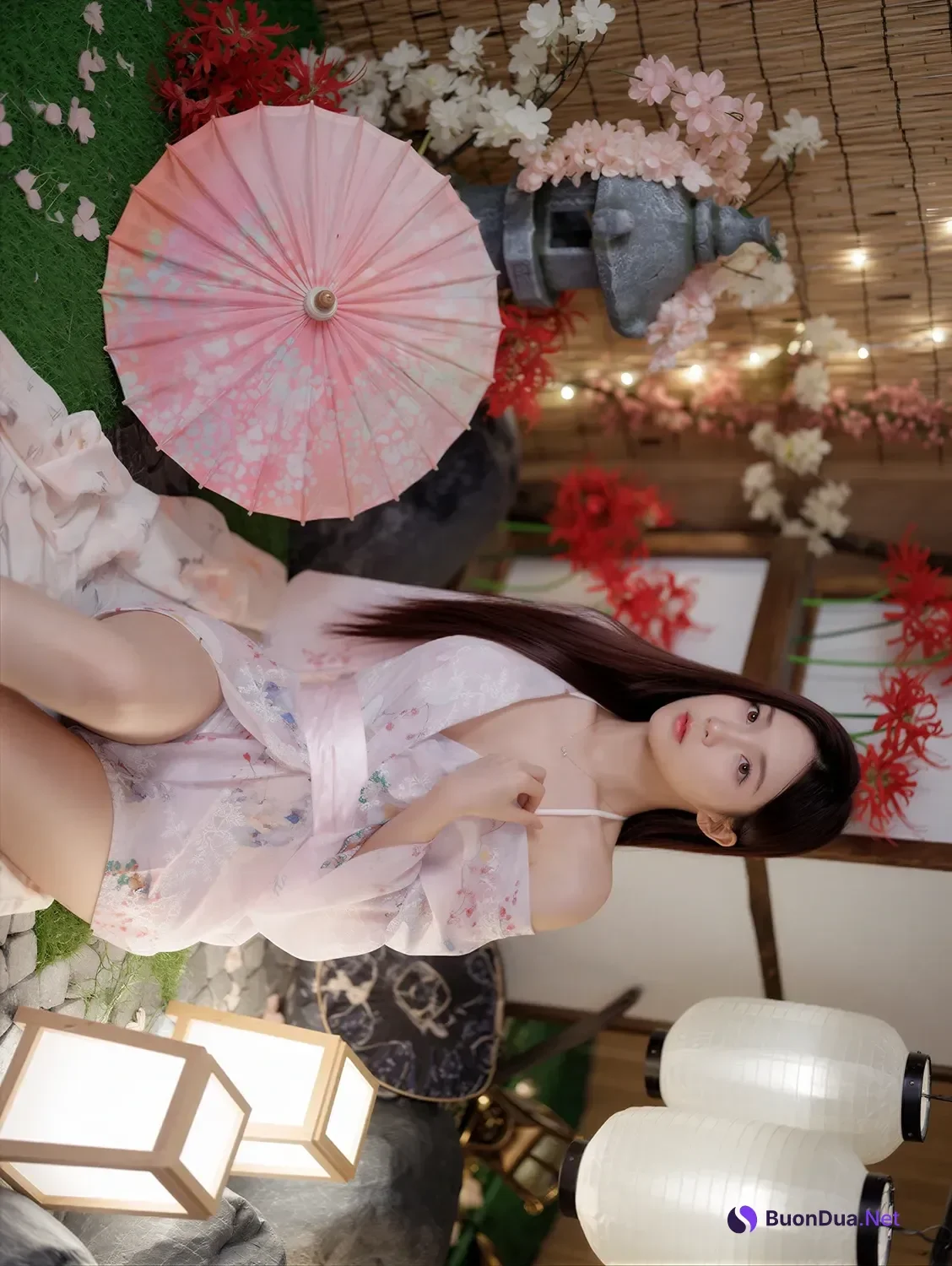 Hayun 하윤 – Bimilstory 「Vol.16 Cherry Blossom Date」 - Photo 5