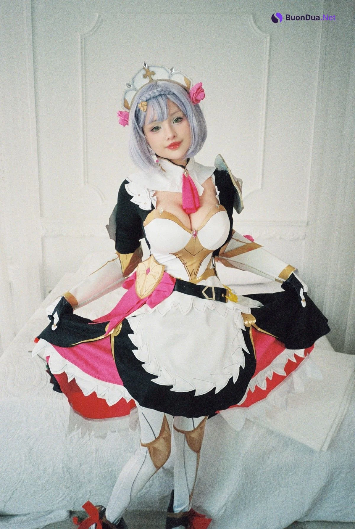 Hidori Rose Cosplay Noelle – Genshin Impact - Photo 13