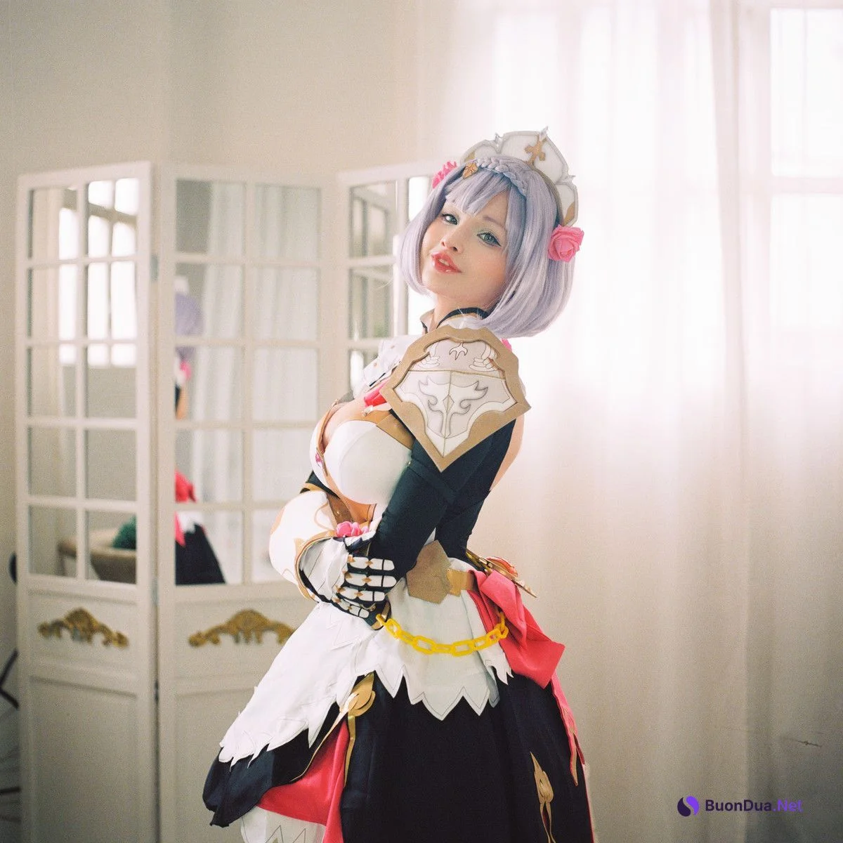 Hidori Rose Cosplay Noelle – Genshin Impact - Photo 2