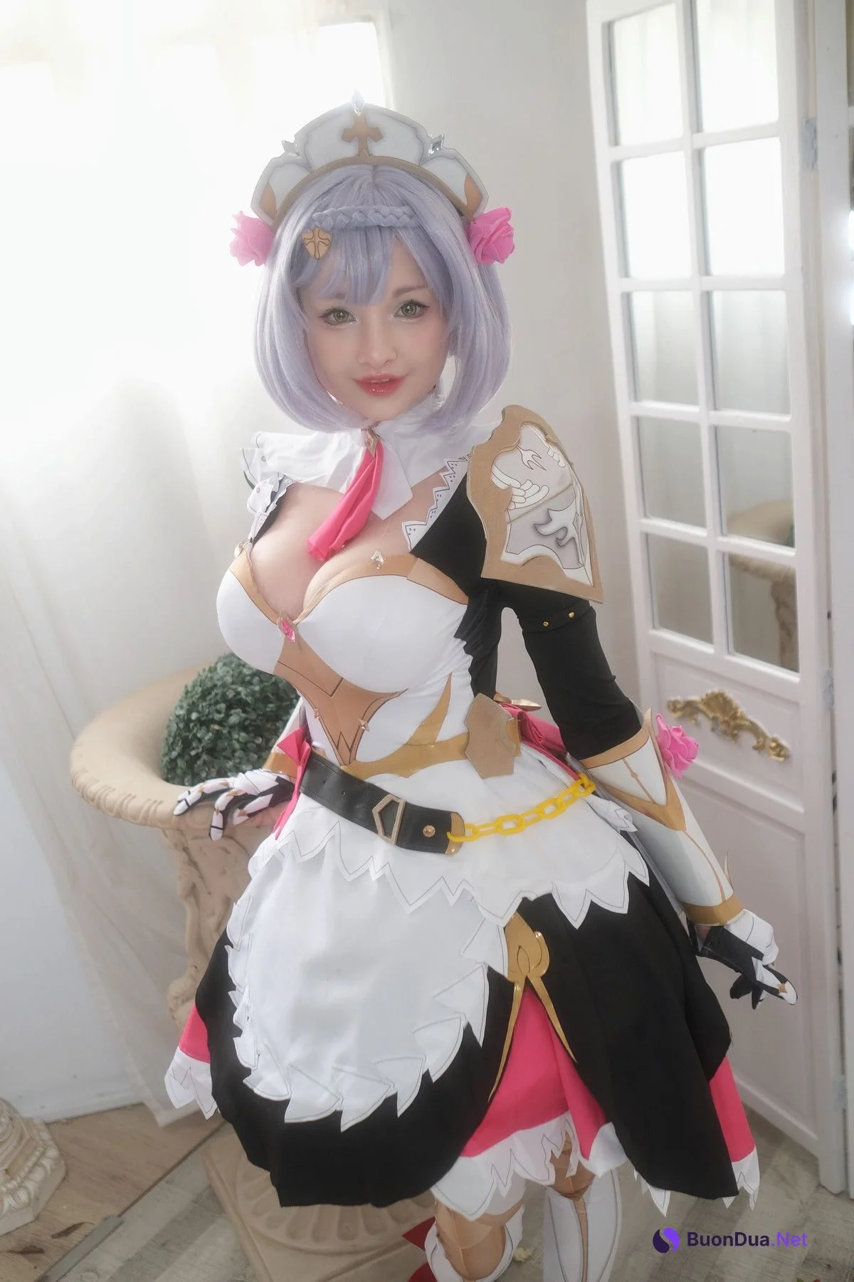 Hidori Rose Cosplay Noelle – Genshin Impact - Photo 3