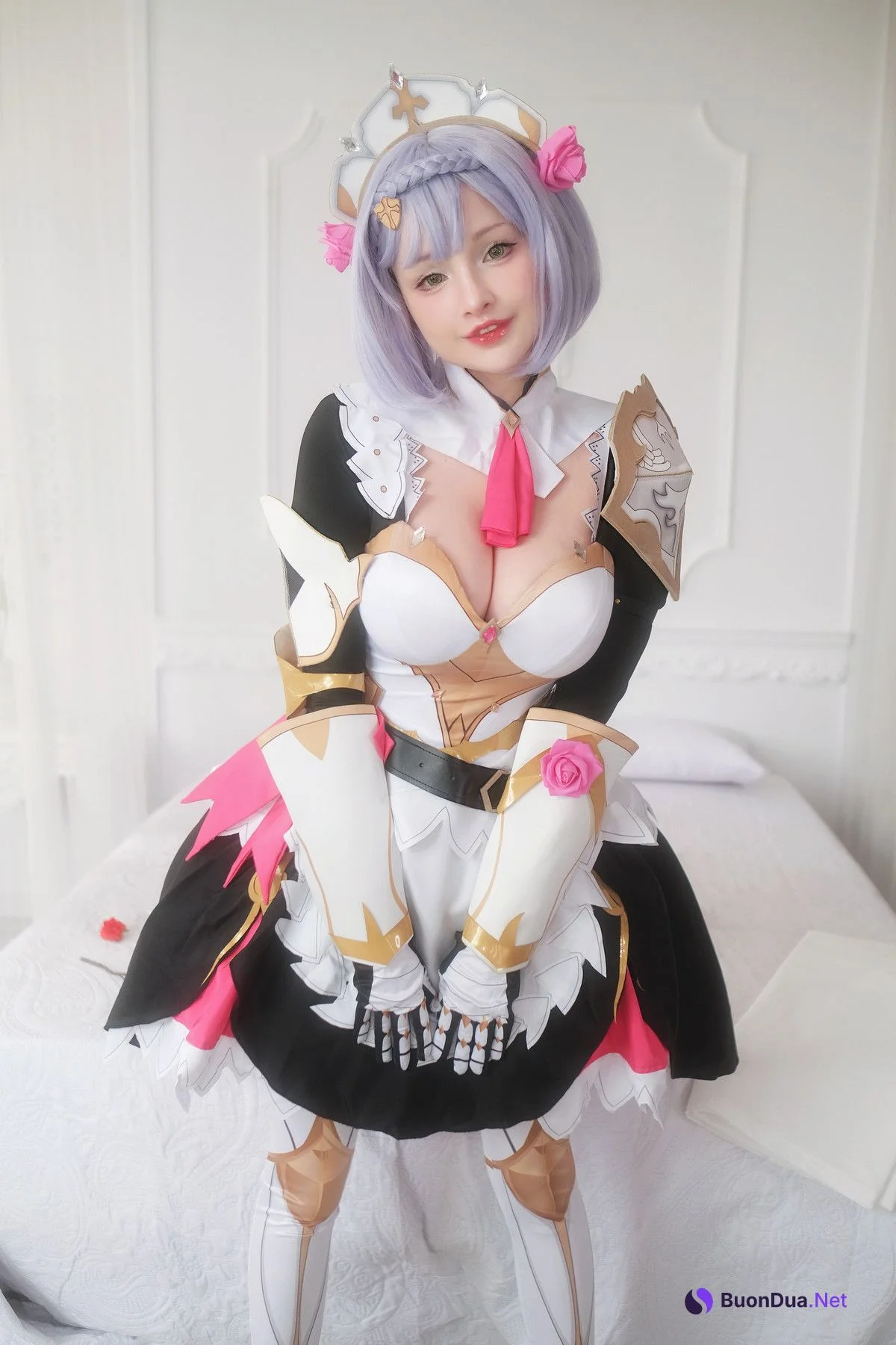 Hidori Rose Cosplay Noelle – Genshin Impact - Photo 5