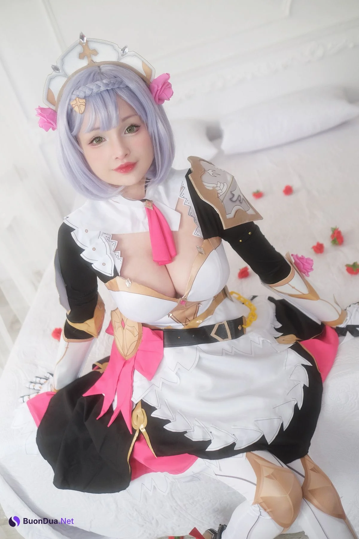 Hidori Rose Cosplay Noelle – Genshin Impact - Photo 7