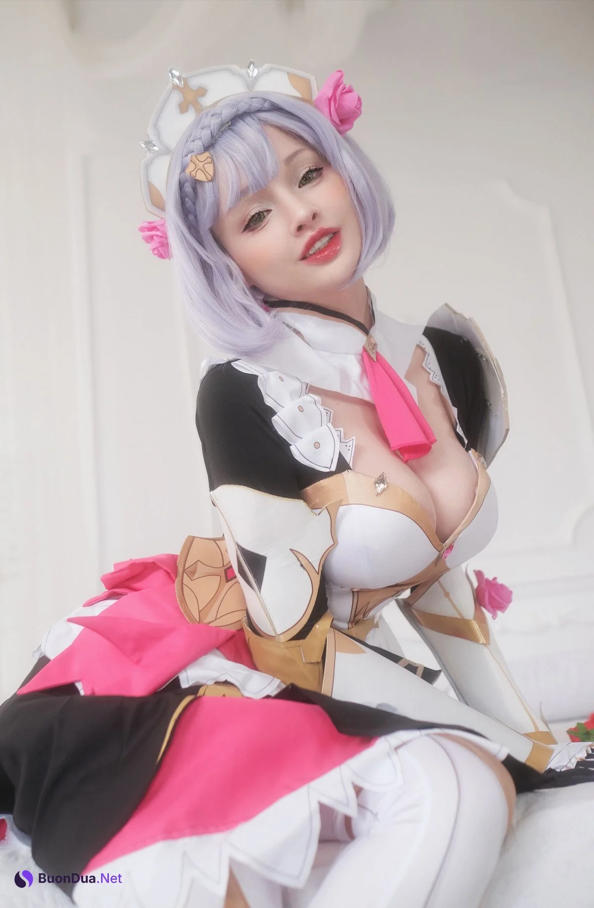 Hidori Rose Cosplay Noelle – Genshin Impact - Photo 9