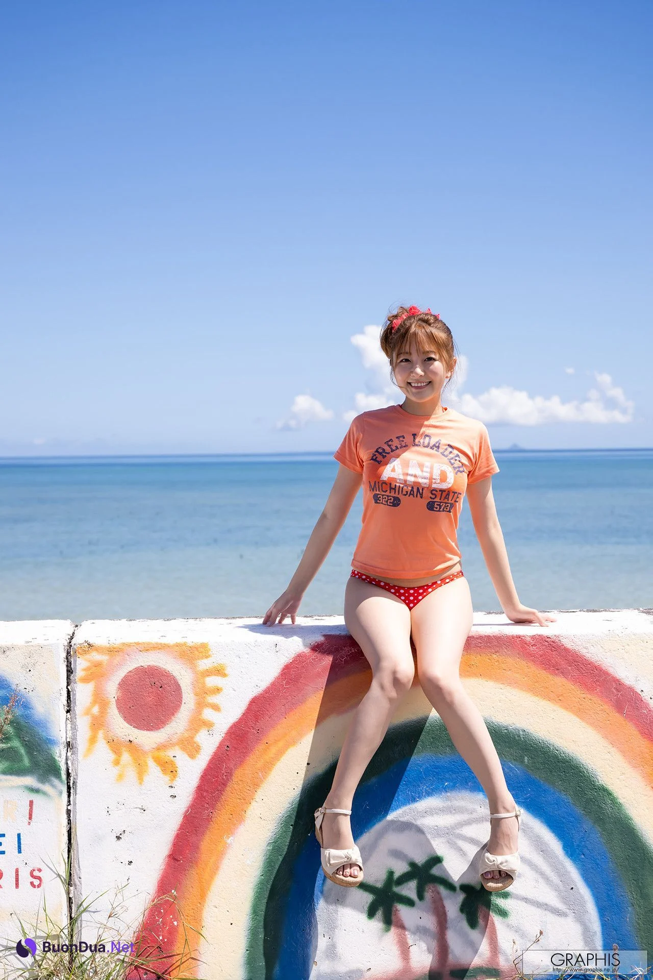 Hikari Aozora 青空ひかり, [Graphis] Gals 「Happy Smile!」 Vol.01 - Photo 3